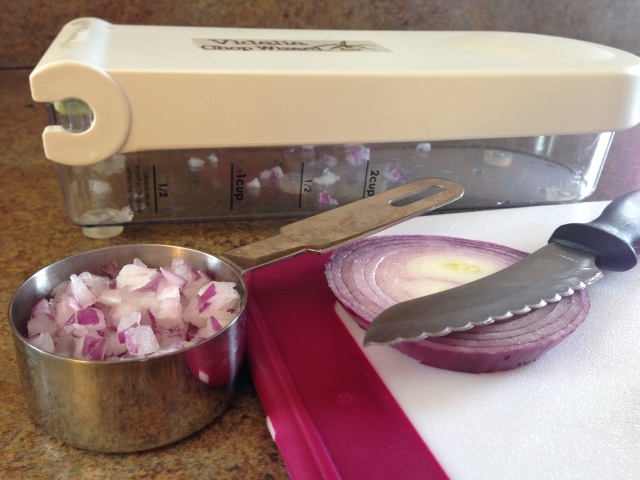 Finely Chopped Red Onion